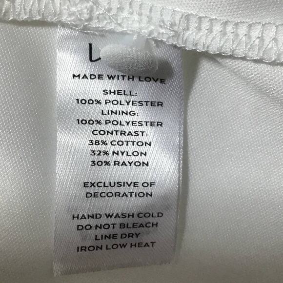 LULU'S S White Dance All Evening Halter Lace Maxi Dress NEW 0B16 *flaw - Picture 8 of 10